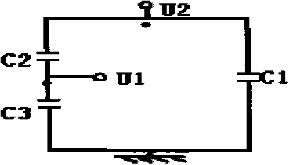 Insulator surface electric charge online measuring probe and measuring method thereof