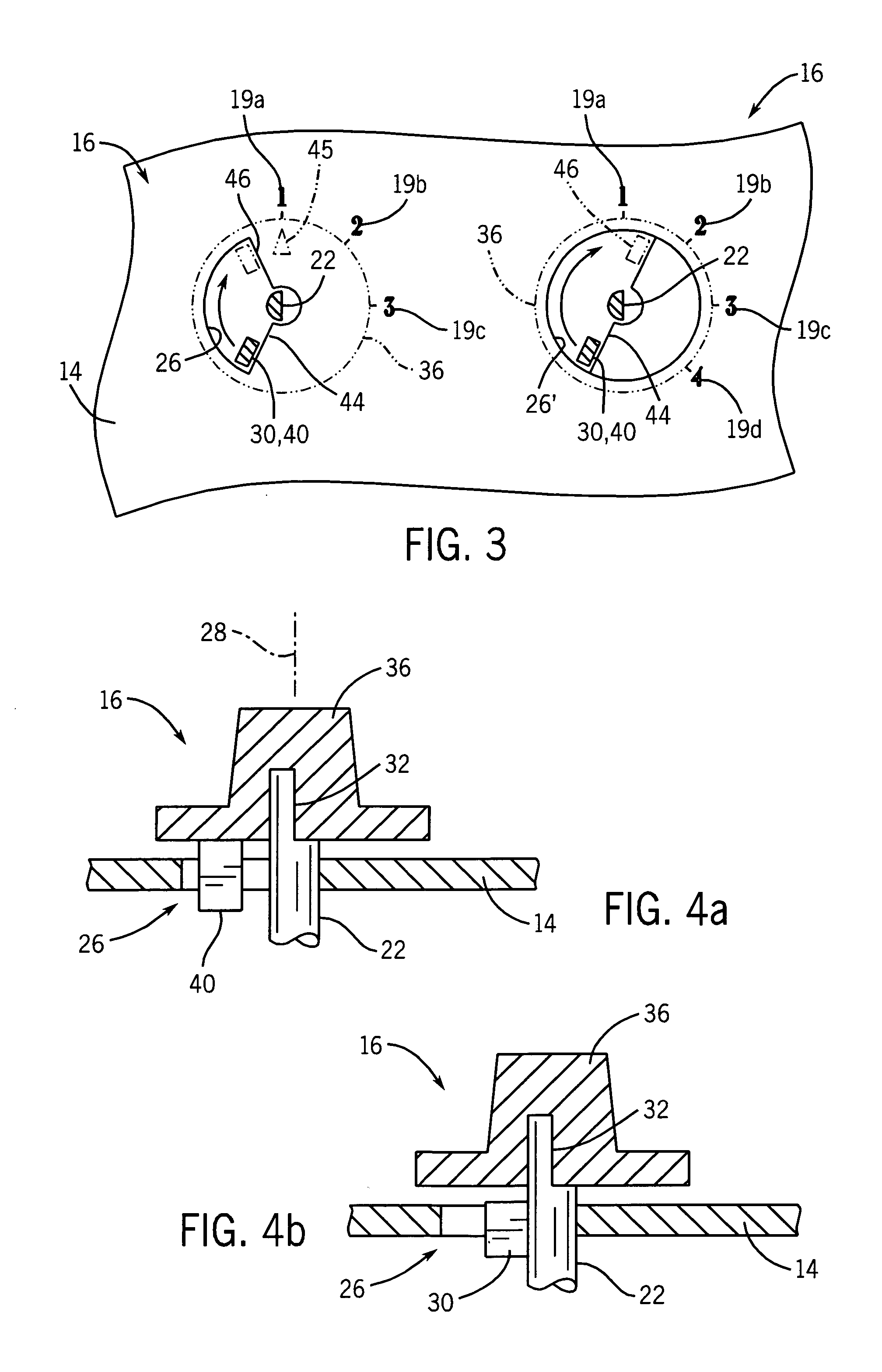 Appliance selector switch programmed by console cutout