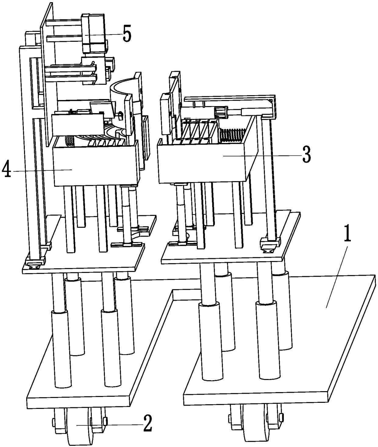 Weak surrounding rock tunneling construction equipment