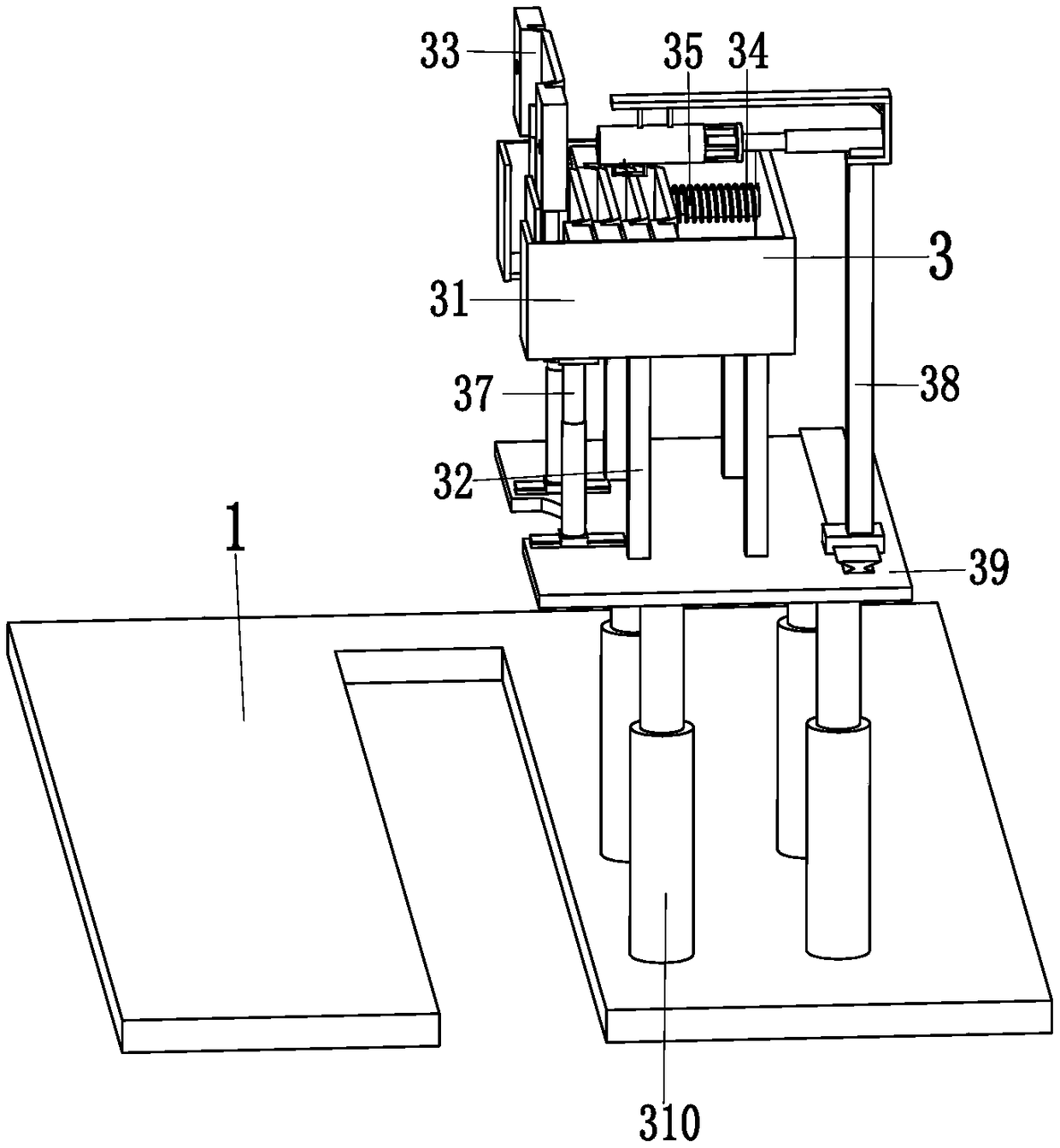 Weak surrounding rock tunneling construction equipment