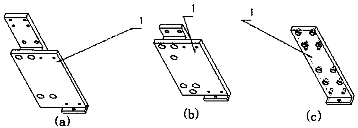 Split type drive short roller device for drawing glass