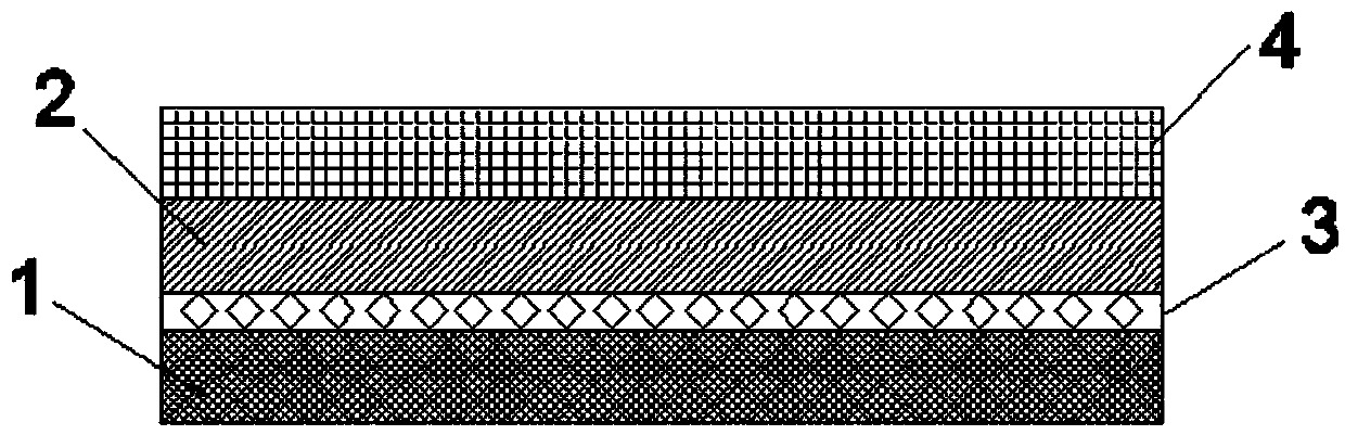 Anti-static flame-retardant composite fabric and preparation method thereof