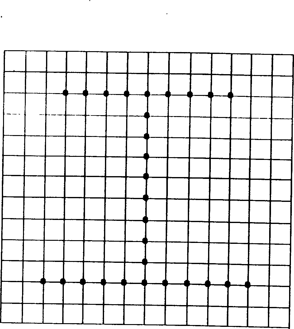 Method for caption displaying by firecracker in the sky and its launching system