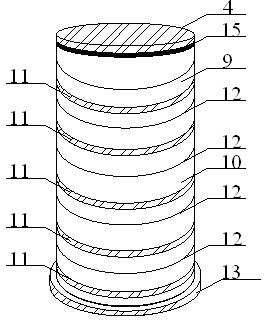 Device and method for testing variation of early-age dynamic elastic modulus of concrete in time-dependent manner