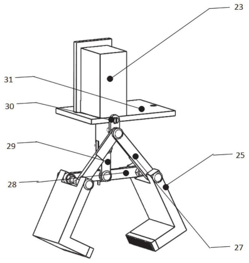 Famous high-quality tea picking robot capable of selectively picking and picking method of famous high-quality tea picking robot