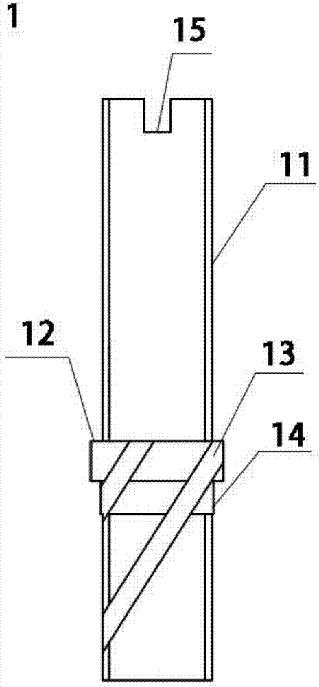 Falling film evaporator