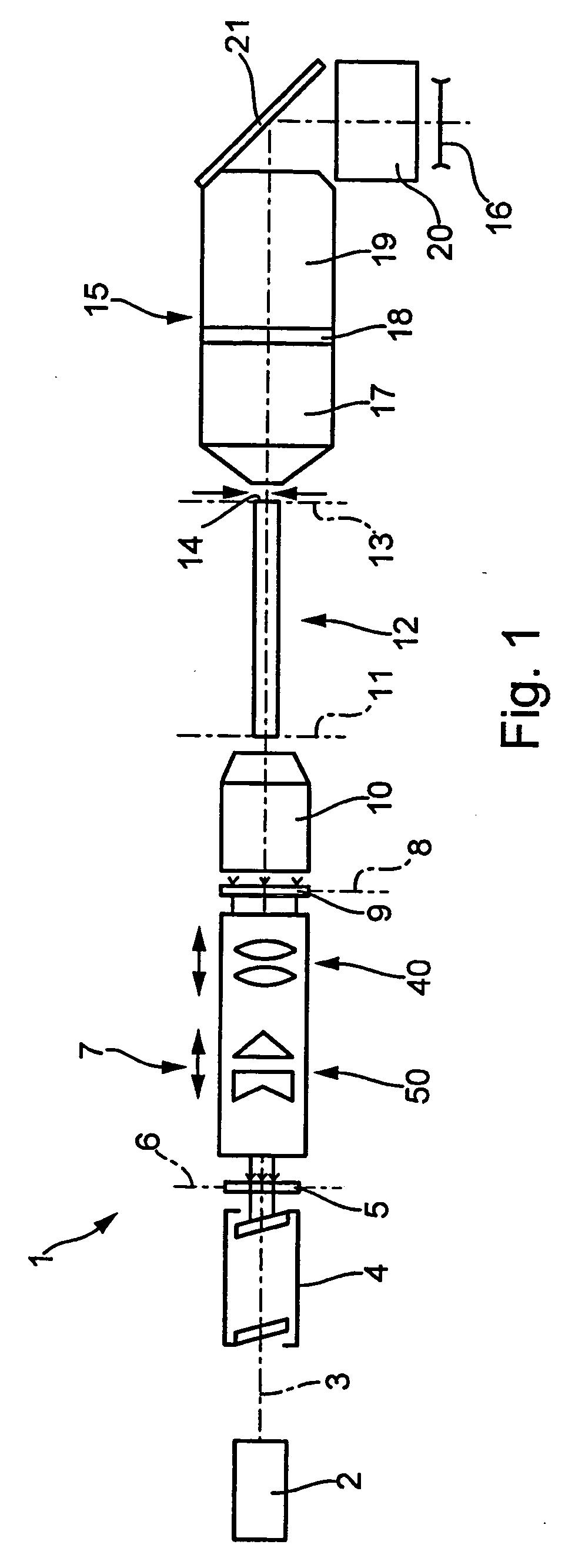 Optical beam transformation system and illumination system comprising an optical beam transformation system