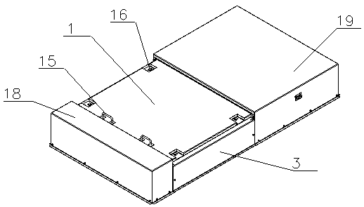 Top cover mechanism and container with top cover mechanism