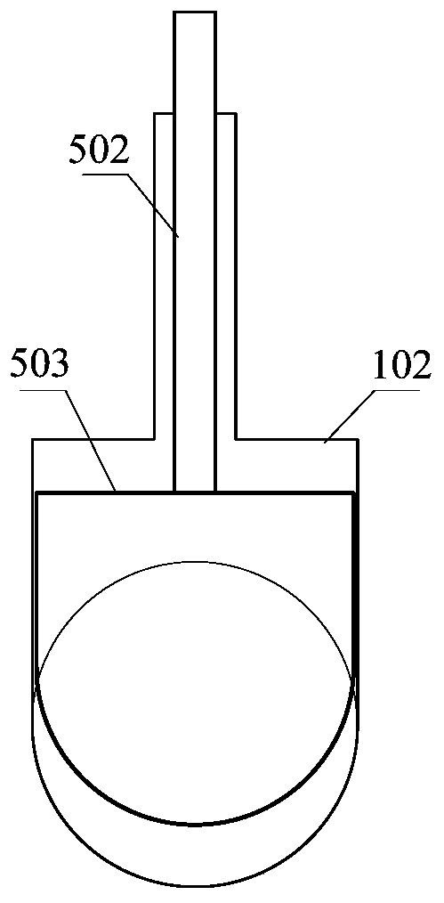 A device for monitoring physical property changes of hydrate reservoirs during deepwater drilling fluid invasion