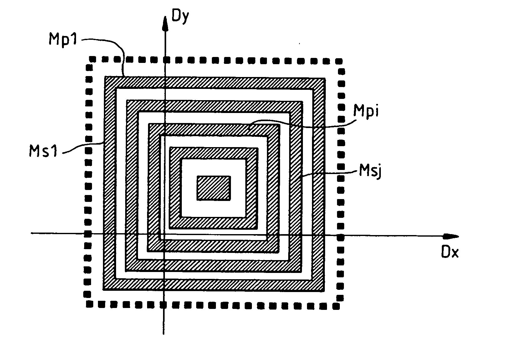 Electromagnetic wave detector with an optical coupling surface comprising lamellar patterns