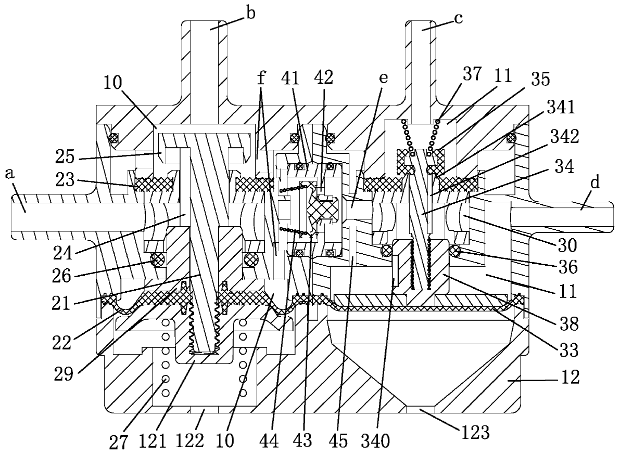 Advection valve and water purifying and drinking system with same