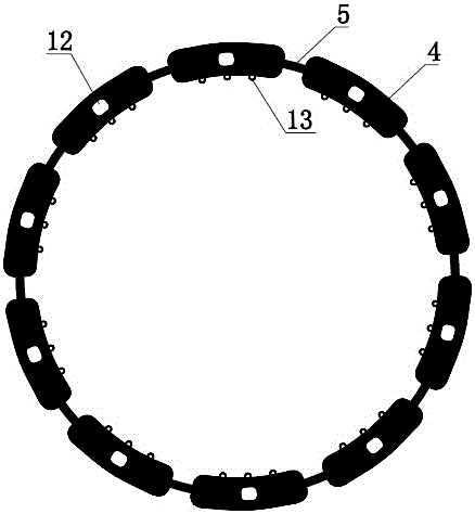 Floating and sinking type culturing net cage subjected to isobaric control and control method