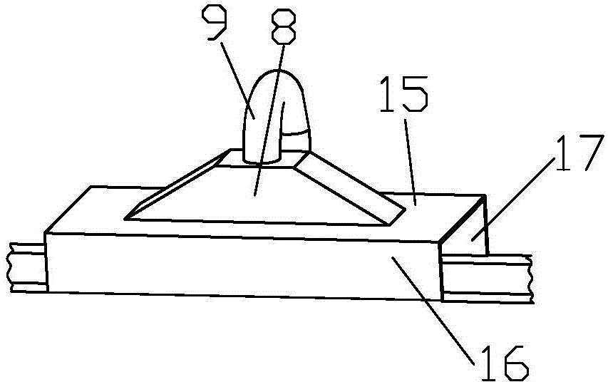 Air cooling device for connecting rod