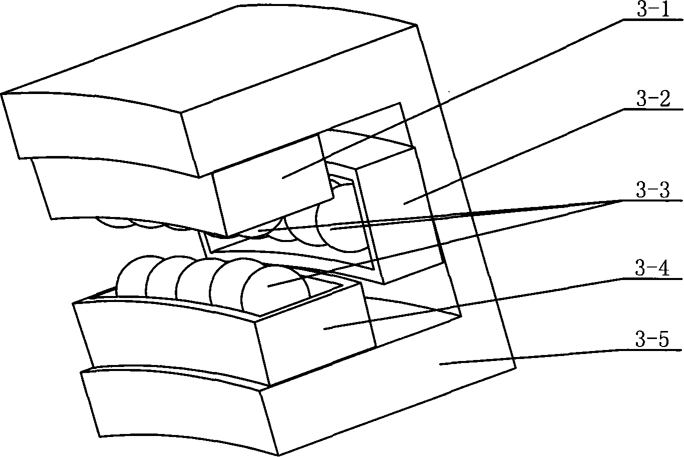 Pipeline weld joint automatized ultrasound flaw detection device