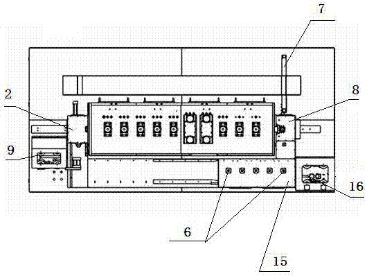 Machine and method for forming free curved surfaces of silicate glass