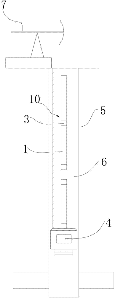 Producing well shaft combined gravity assisted heat pipe