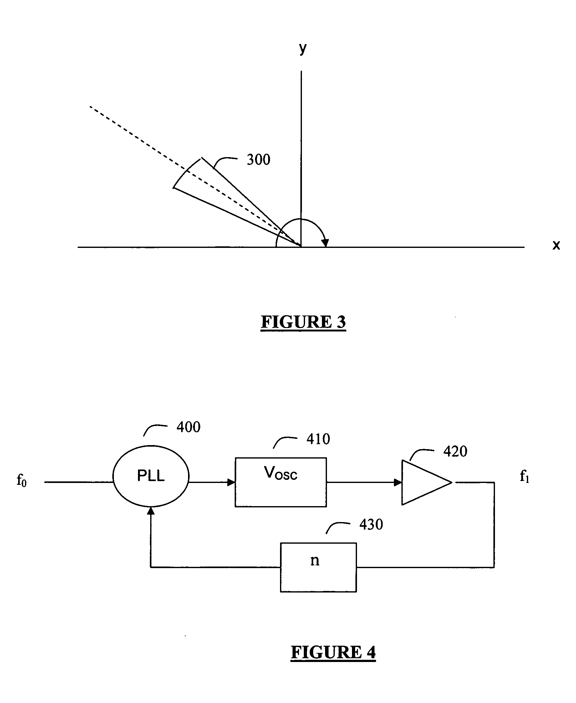 Frequency mode of locking phased arrays for synthesizing high order traveling interference patterns