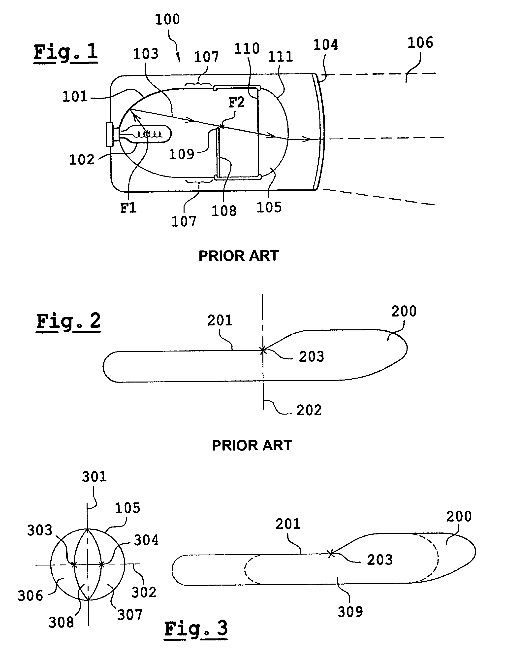 Light device for automobile overhead lights