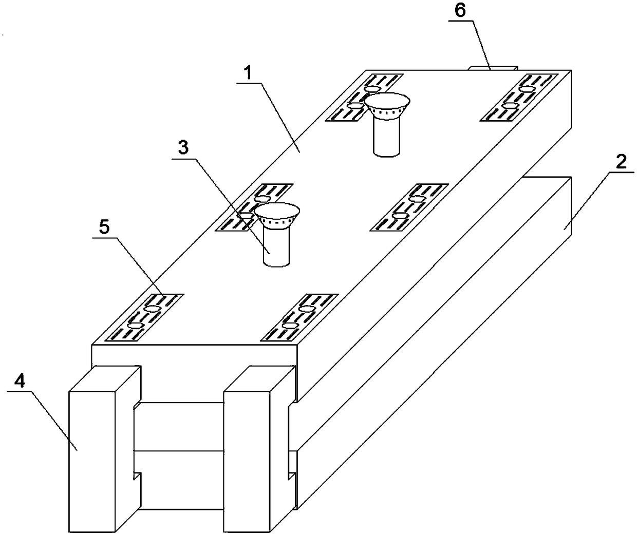 Municipal landscape water circulation system