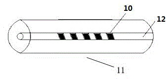 Multi-stage monitoring system of stretching and fracture state of carbon fiber structure and monitoring method thereof