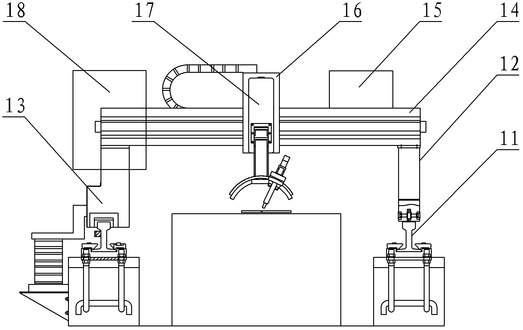 Numerical control cutting machine