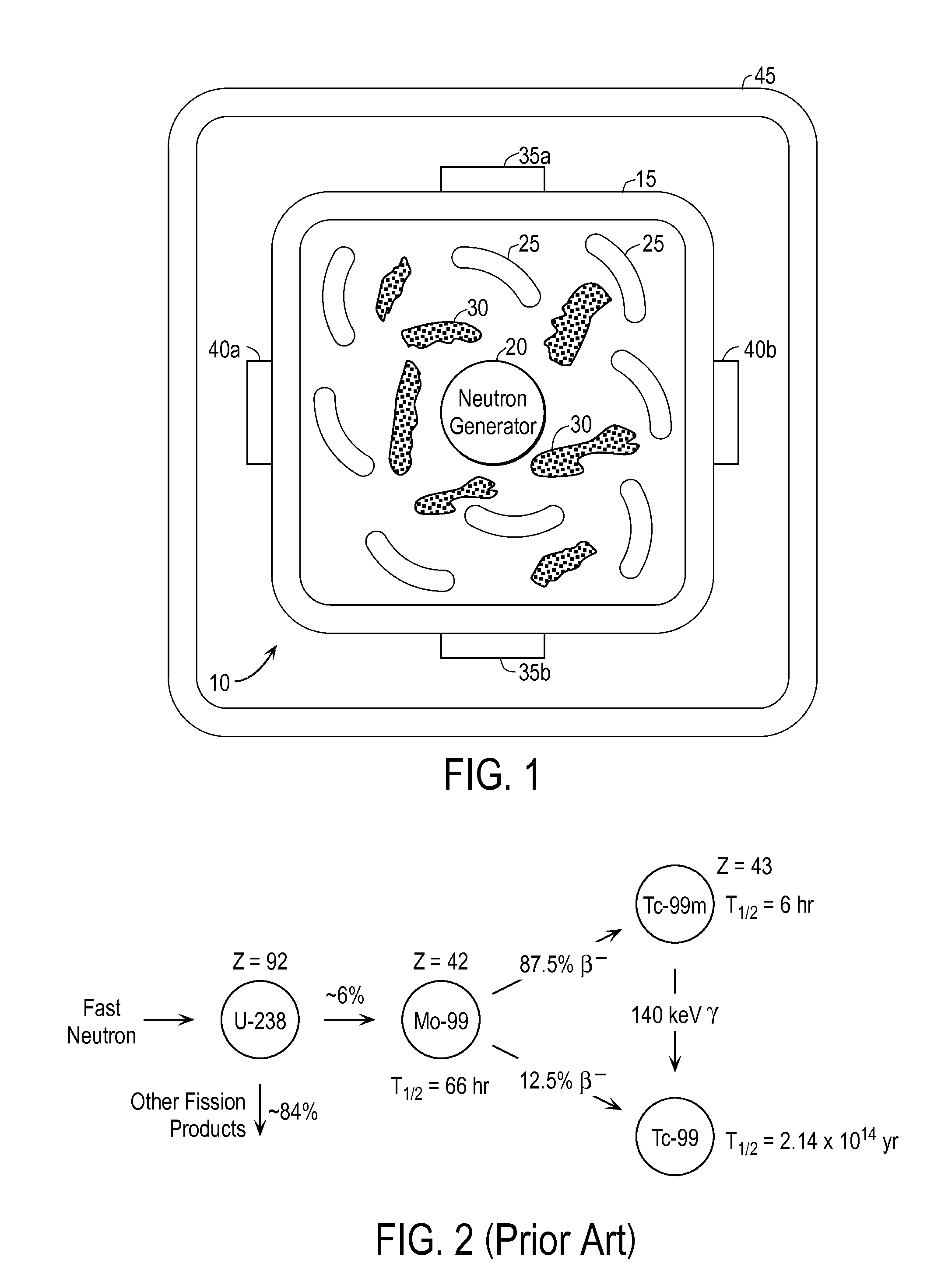 Techniques for on-demand production of medical radioactive iodine isotopes including I-131