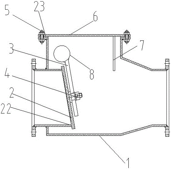 Dust backpressure explosive-proof valve