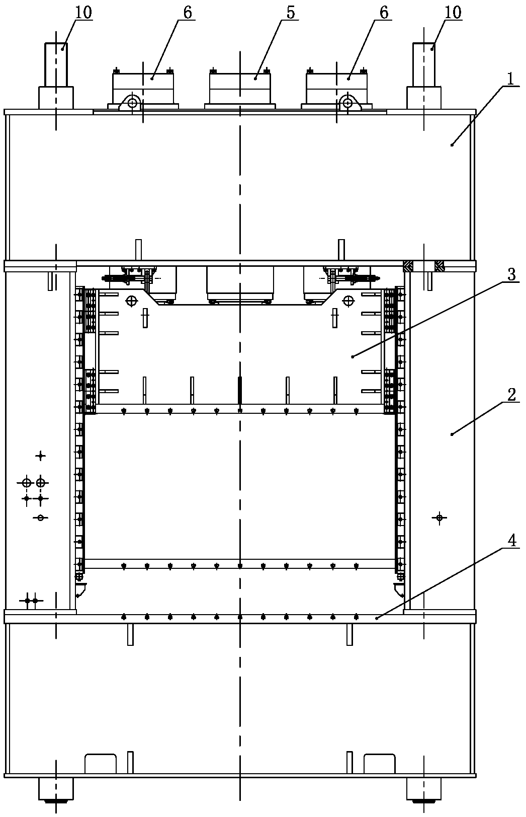 Hydraulic processing method of glass fiber reinforced plastic product