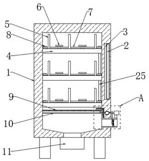 A special work rack for art design