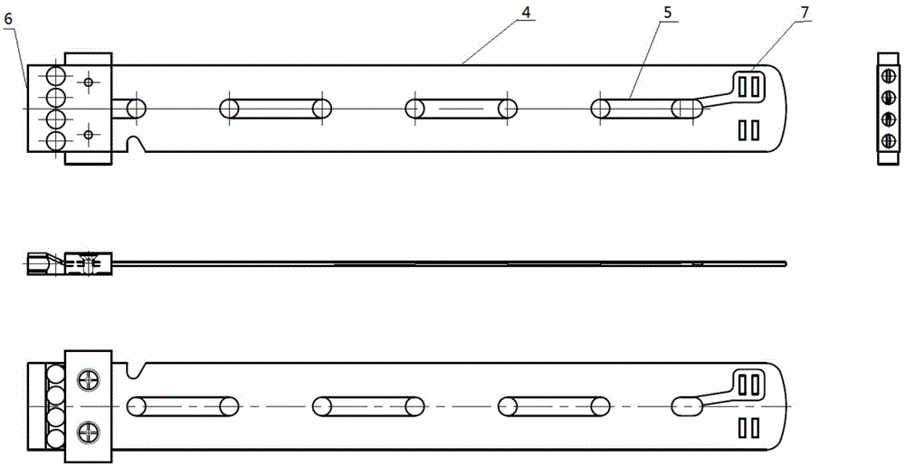 Probe for ultrasonic inspection of pressurized water reactor fuel assembly and manufacturing process thereof