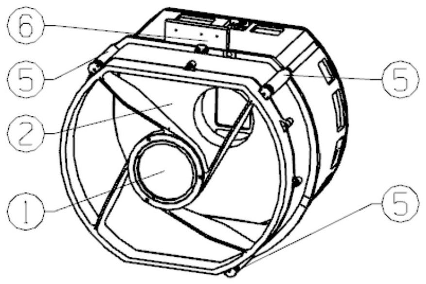 High-precision clamping type telescopic system