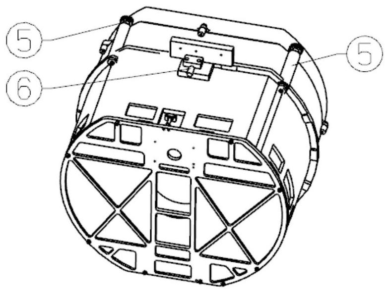 High-precision clamping type telescopic system