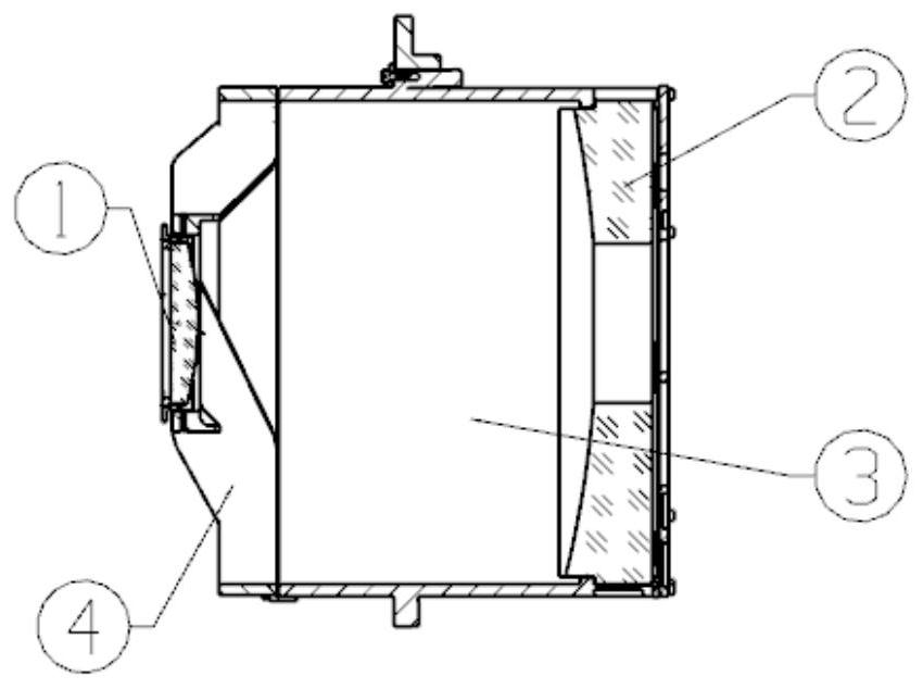 High-precision clamping type telescopic system