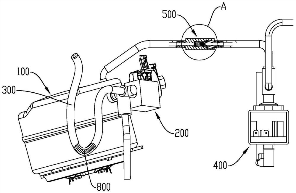 Clothes care steam device, appliance and steam control method