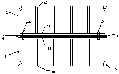 Structure of semiconductor heating component