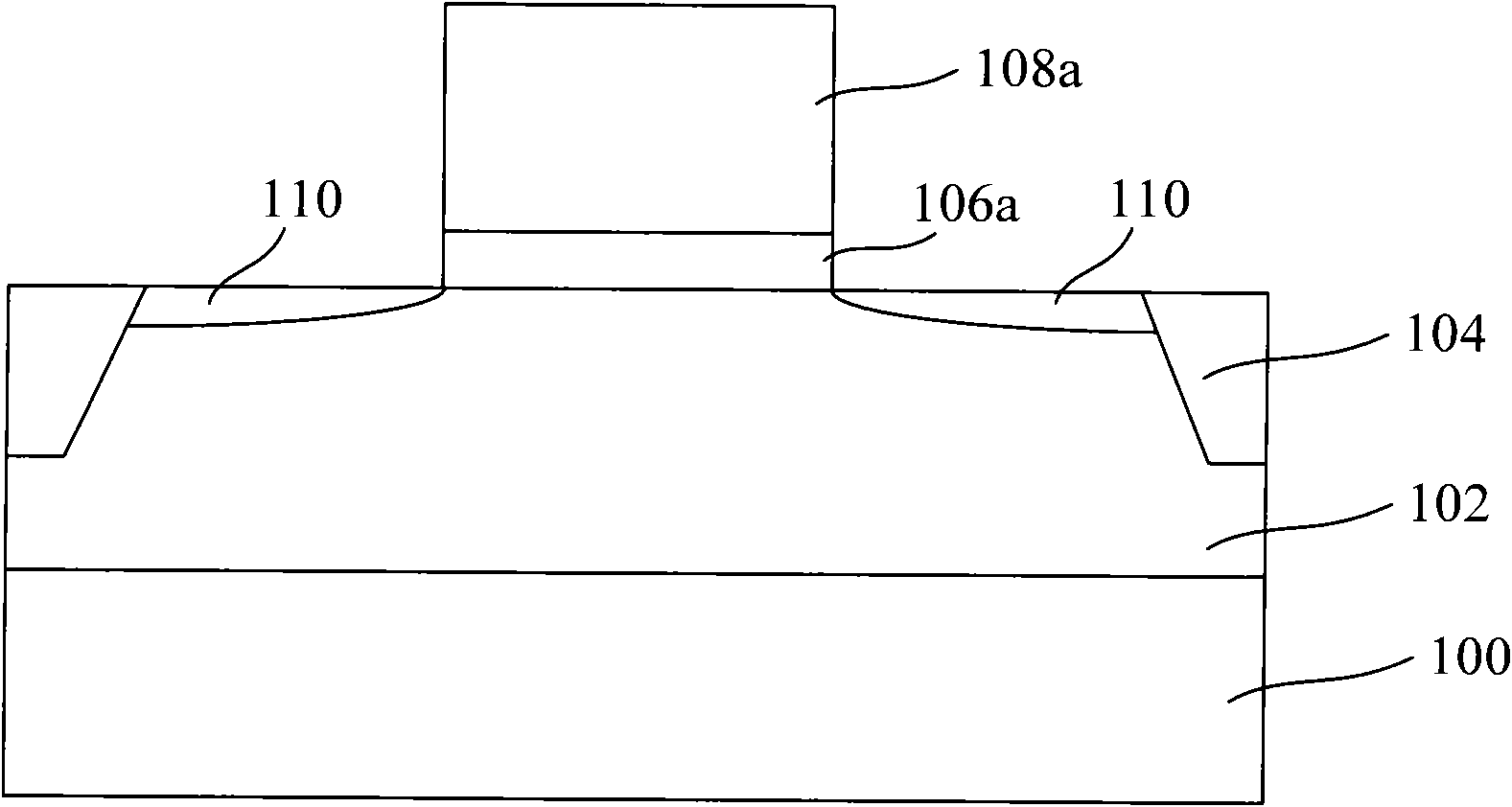 Method for reducing gate induced drain leakage current in N-channel metal oxide semiconductor (NMOS) devices