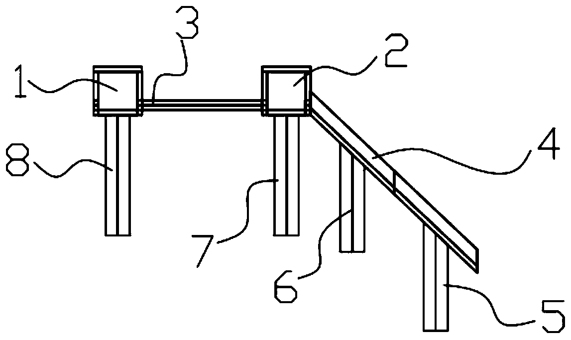 High-voltage cable channel