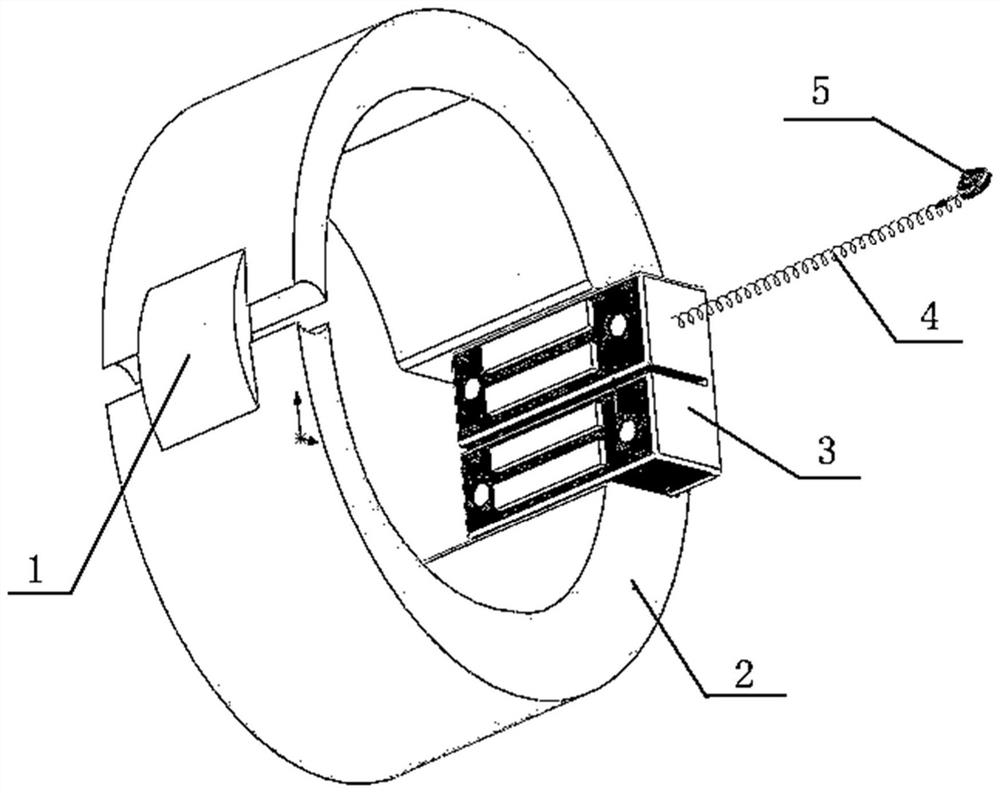 Safety protection device and method for preventing high-altitude climbing pole from falling off