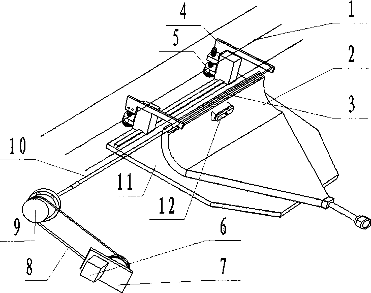 Apparatus for preparing CVD diamond film for linear sample