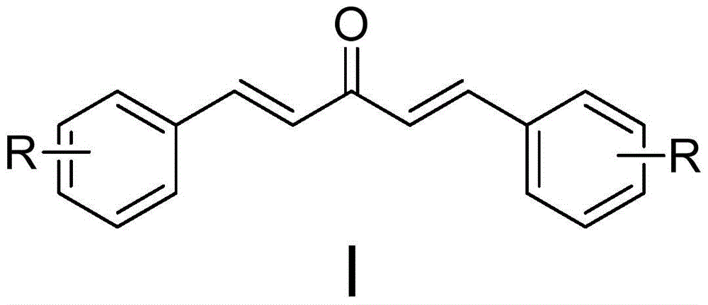 Monocarbonyl curcumin analogs, and preparation method and application thereof