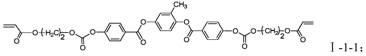 Polymeric liquid crystal composition and its application