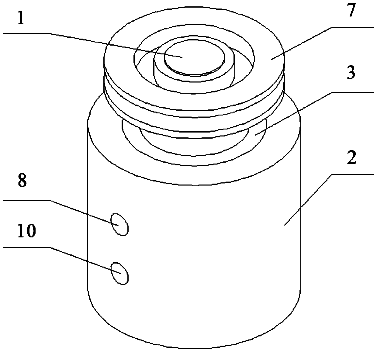 Rotating reversing valve, building block forming machine rotating hydraulic vibration platform and method