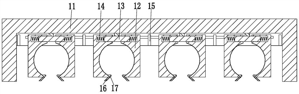 An auxiliary device for wiring and routing of weak current engineering lines