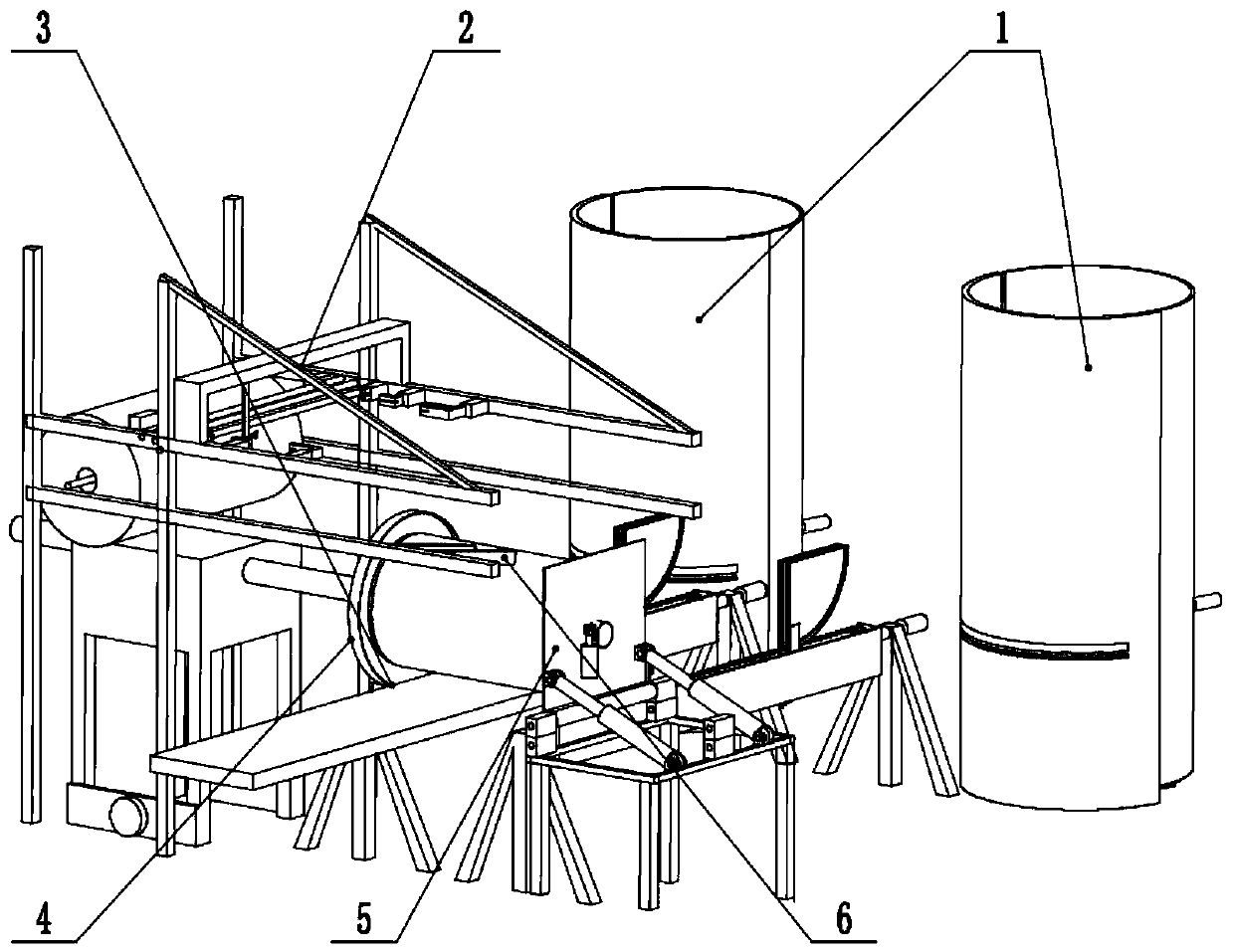 Automatic coil stock packaging device