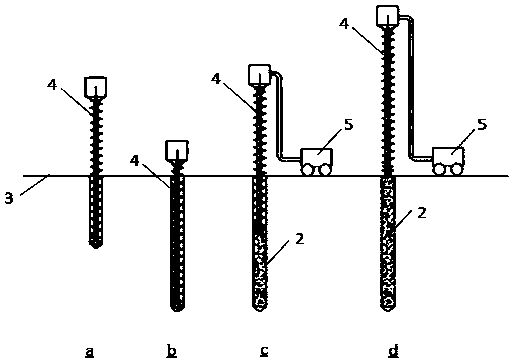 A construction method for comprehensively applying piles and vertical geotechnical materials to treat soft foundations of highways