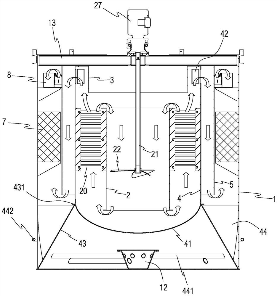 Circulating clarification equipment