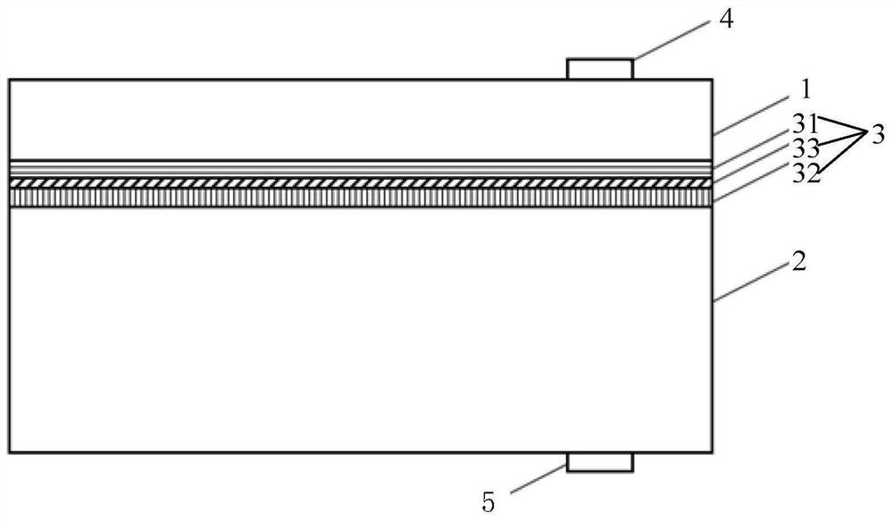 Laminated photovoltaic device and production method thereof