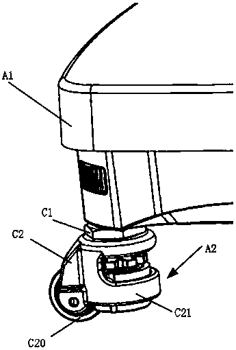 Electronic scale system capable of running