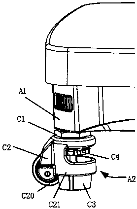 Electronic scale system capable of running