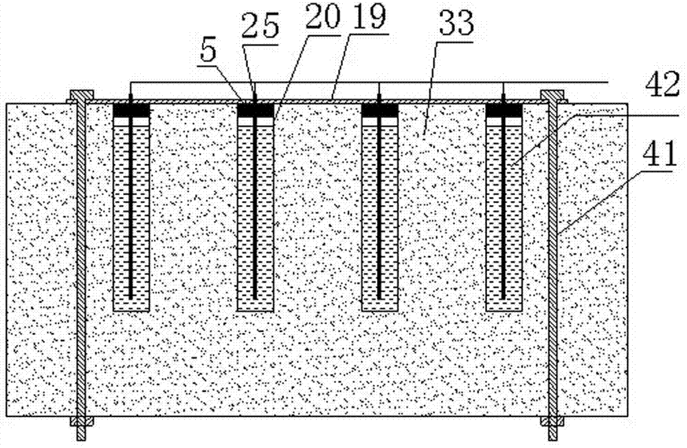 Rock structure surface shearing device and method